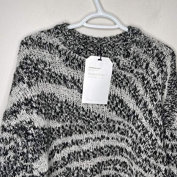 Current/Elliott the cybill wool-Blend sweater size 0 - Picture 8 of 10
